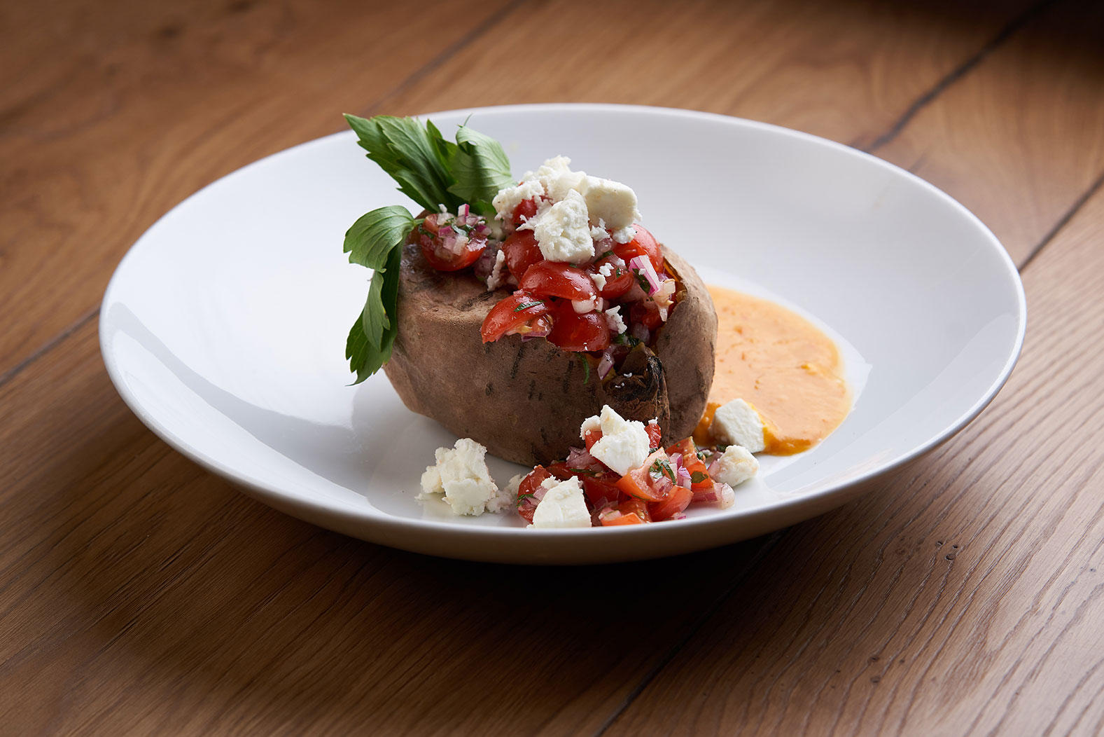 vegetarisches Frühlingsmenü